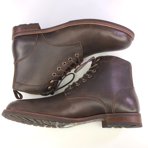 Vince Camuto Men\'s Lannie Leather Jack Boot Mocha 11M New main image 9